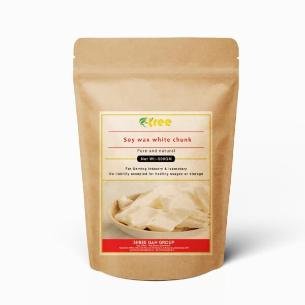 Soy Wax Chunks 500g – 100% Pure & Natural