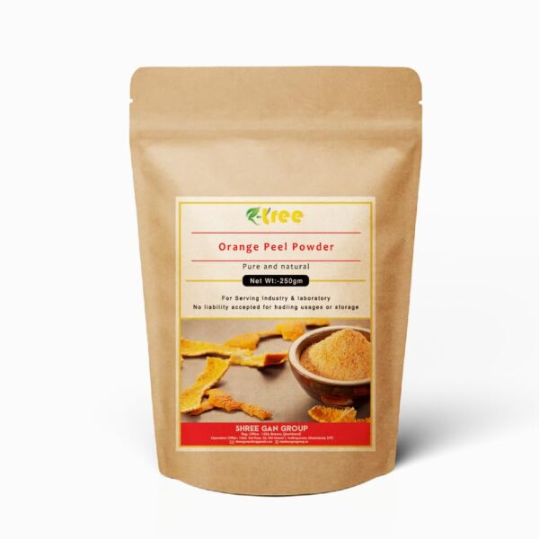 Orange Peel Powder– Natural Face Pack for Glowing, Tan-Free Skin