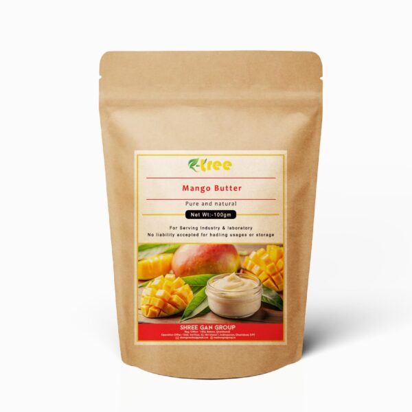 Mango Butter – Raw, Unrefined, Moisturizes Skin, Lips, Body Care