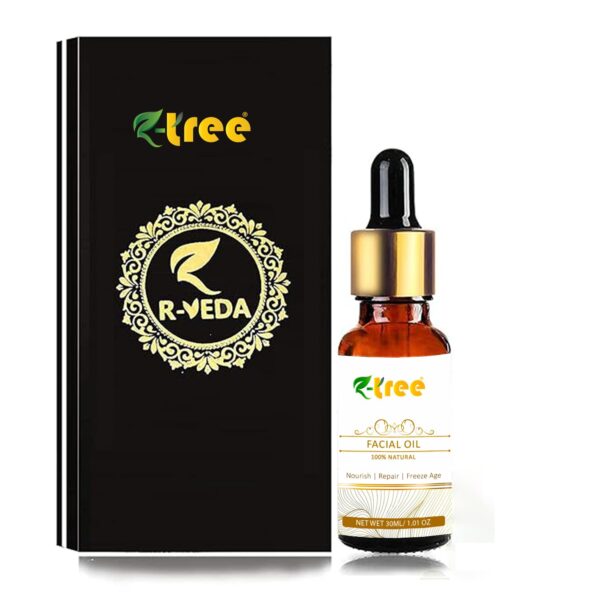 Facial Face Oil – Natural Glow, Lightweight Massage Serum